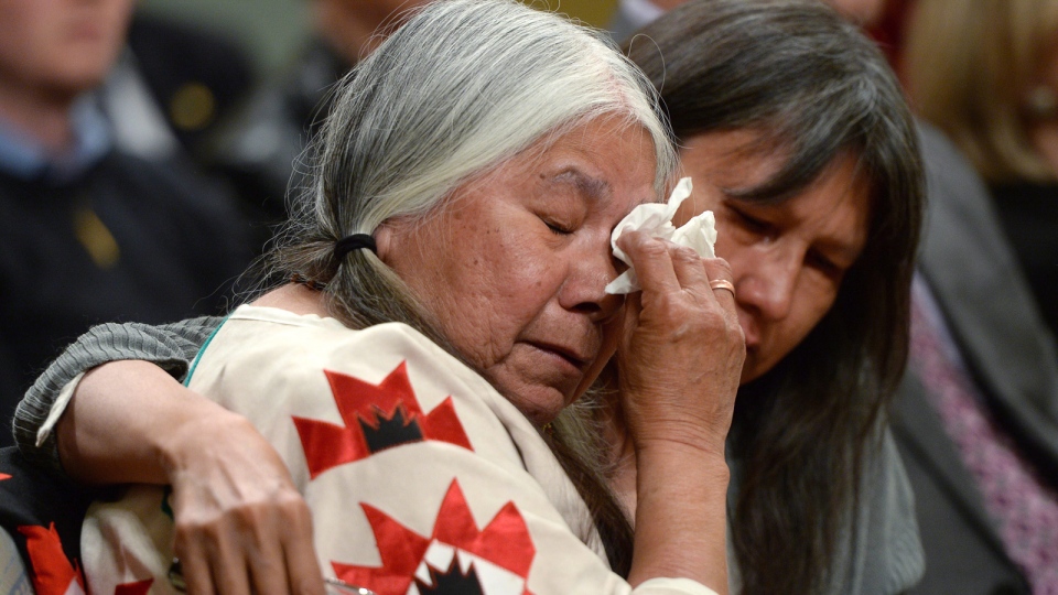 Residential school survivor Lorna Standingready